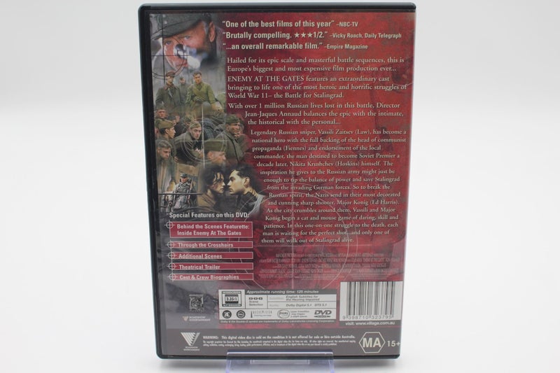 Enemy at the Gates Intense WWII Sniper Battle DVD Carousel 2