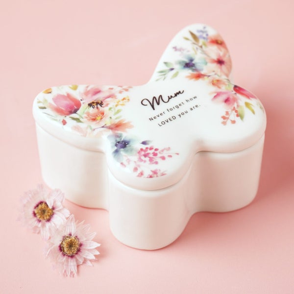 TRINKET BOX- MUM- COTTAGE GARDEN Carousel 1