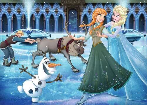 Ravensburger Puzzle 1000pc - Disney Collector's Edition Frozen Carousel 2