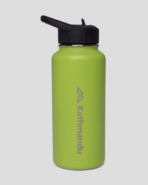 Kathmandu Straw Lid Insulated Bottle - 950 ml Carousel 1
