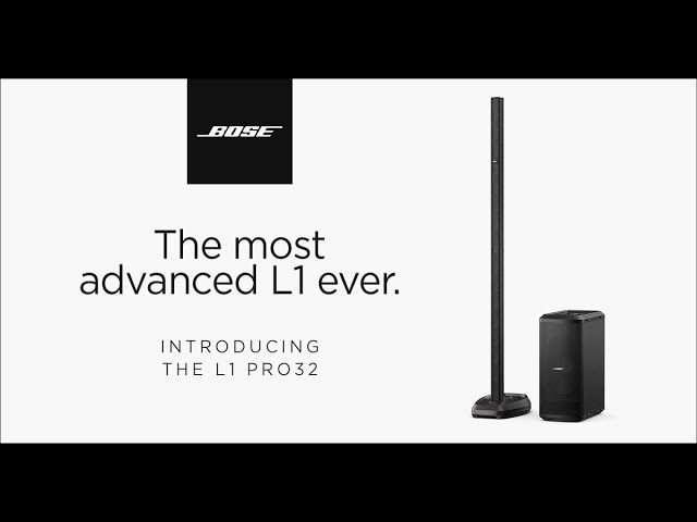 WIRELESS Bose L1 Pro32/Sub2 with SKAA send + receive unit Carousel 9