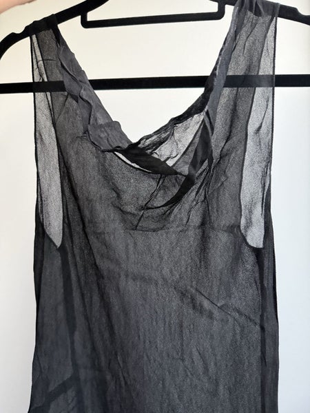 ZAMBESI APHRODITE DRESS (dyed black) Carousel 2