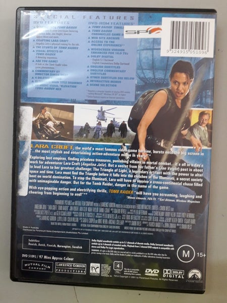 Lara Croft Tomb Raider Playstation 2 + Playstation 3 + DVD Carousel 2