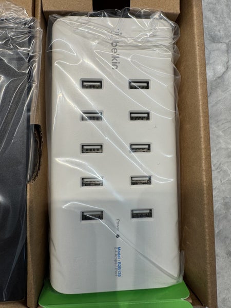 Belkin RockStar 10-Port 2.4A USB-A Charging Station - 120W w/Intelligent charge Carousel 8
