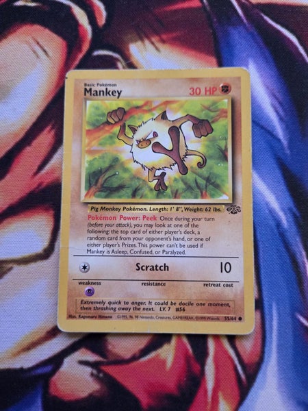 Mankey - Jungle Set WOTC 1999 - 55/64 Carousel 1