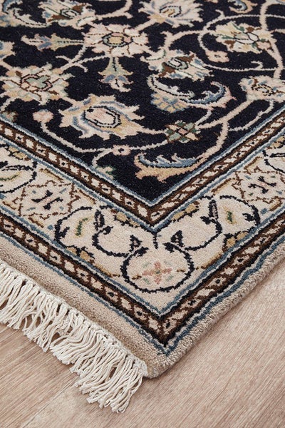 Indian Naein 9053 Navy 490x77CM Carousel 2