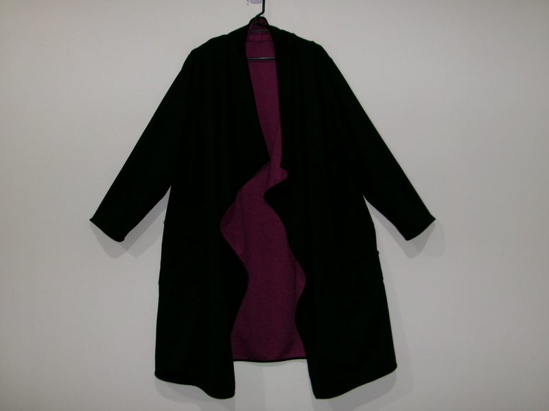 ts TAKING SHAPE - REVERSABLE DUSTER COAT (L) Carousel 6