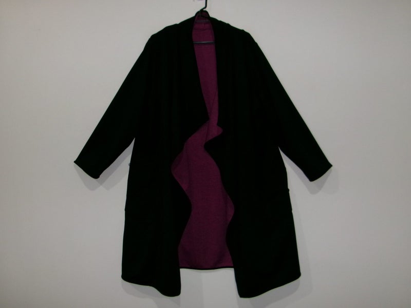 ts TAKING SHAPE - REVERSABLE DUSTER COAT (L) Carousel 1