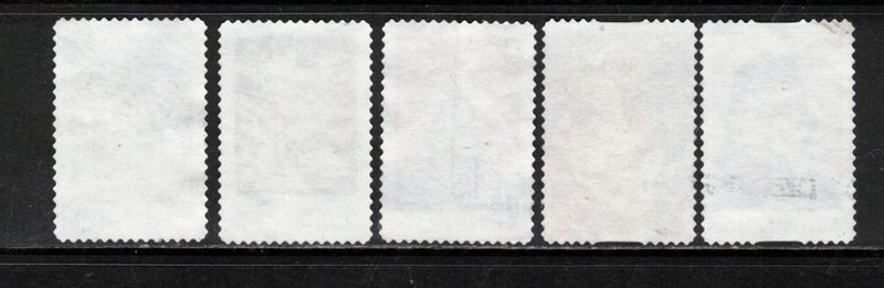 (m) Australia 2001-2005 Christmas 5 stamps used Carousel 2