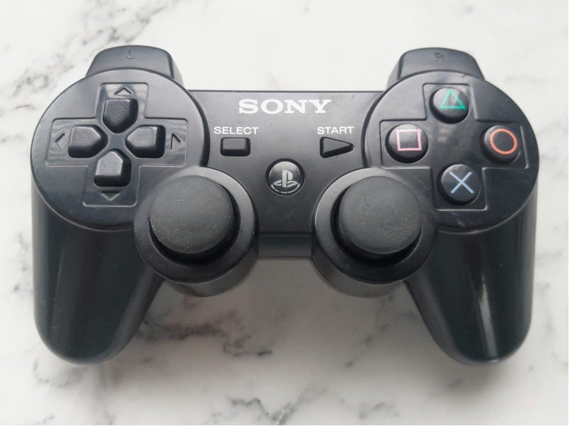 Genuine SONY PS3 DualShock sixaxis Wireless Controller - Black Carousel 1