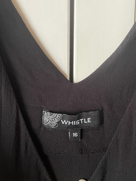 Whistle black dress - size 16 Carousel 3