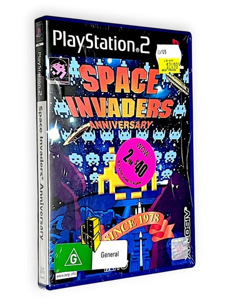 Space Invaders Anniversary (PS2) *NEW PLASTIC SEALED* Carousel 1