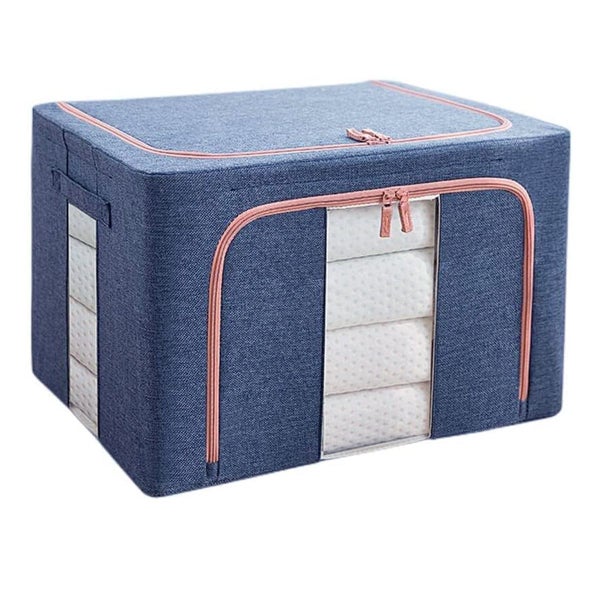 Hod Health & Home 66L Cloth Storage Box Closet Organizer Bags Clothes Wardrobe I Carousel 1