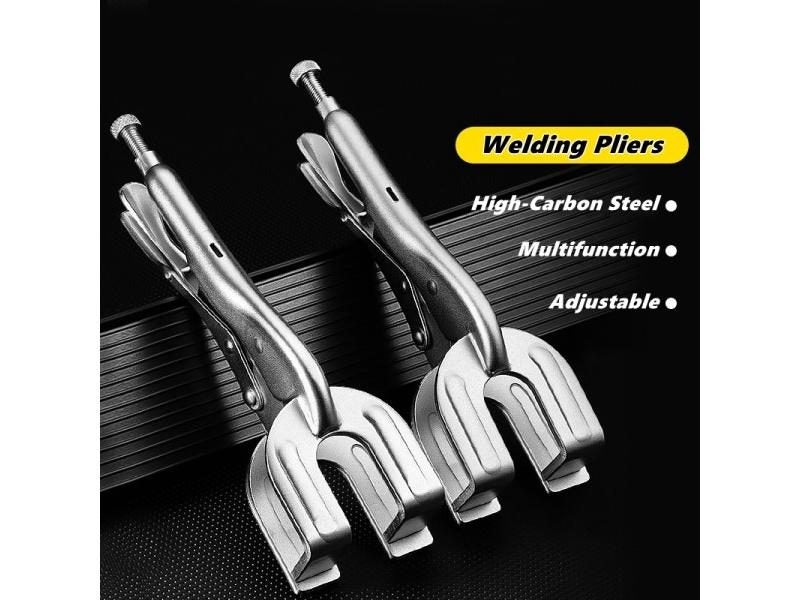 9 Inch Adjustable Welding Locking Pliers With Quick-lock Release Carousel 2