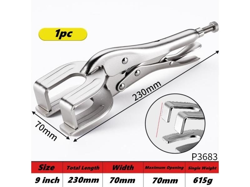 9 Inch Adjustable Welding Locking Pliers With Quick-lock Release Carousel 1