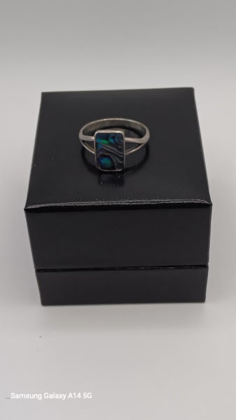 Sterling silver Paua ring Carousel 2