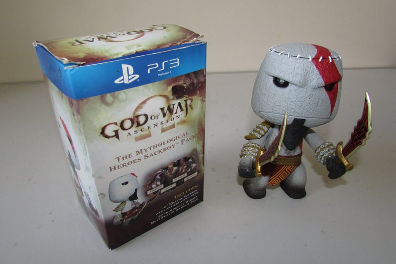 PS3 God Of War Kratos Sackboy Figure Carousel 2