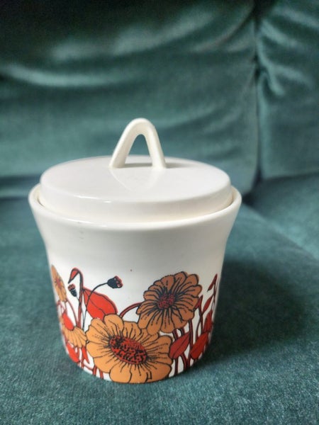 Crown Lynn Sorrento Sugar Bowl Carousel 1