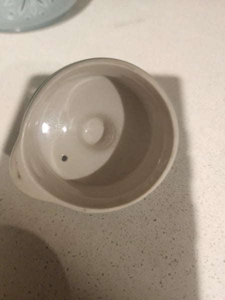 Crown Lynn Teal Small Teapot Lid Carousel 2