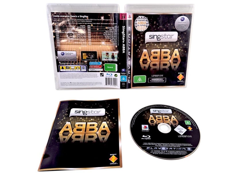 SingStar ABBA (PS3) *EXCELLENT & COMPLETE* Carousel 1