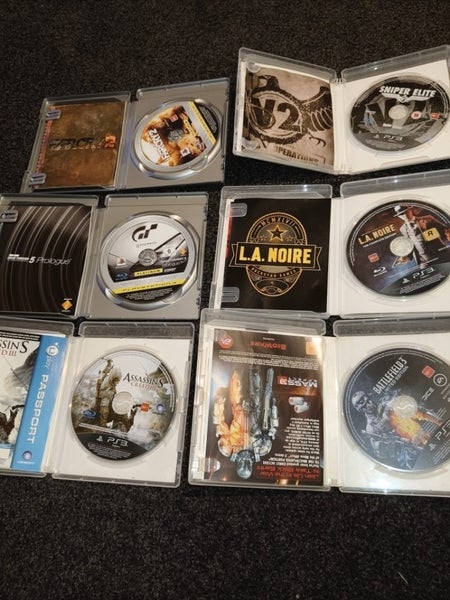 26 PS3 games, good quality list. Carousel 2