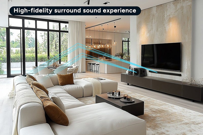 Kogan 2.1 Channel 225W Dolby Slim Soundbar with Wireless Subwoofer Carousel 5