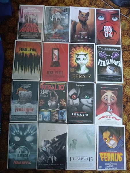 Feral #1 to 20 NM condition Carousel 1