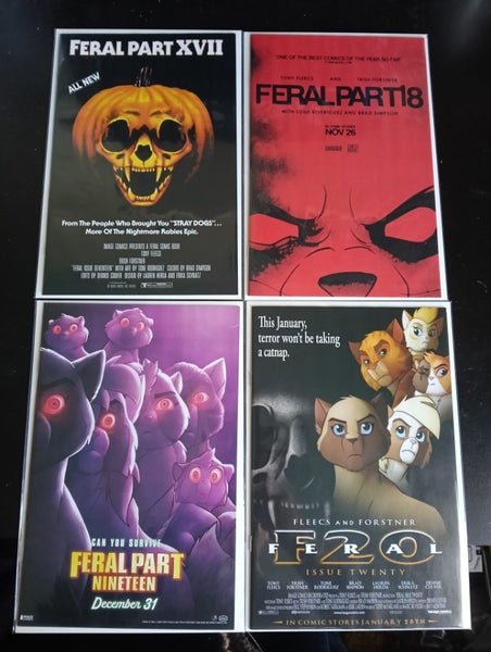 Feral #1 to 20 NM condition Carousel 2