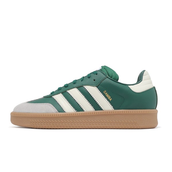 adidas Originals Samba XLG Collegiate Green Gum Men Platform Shoes JI2582 Carousel 1