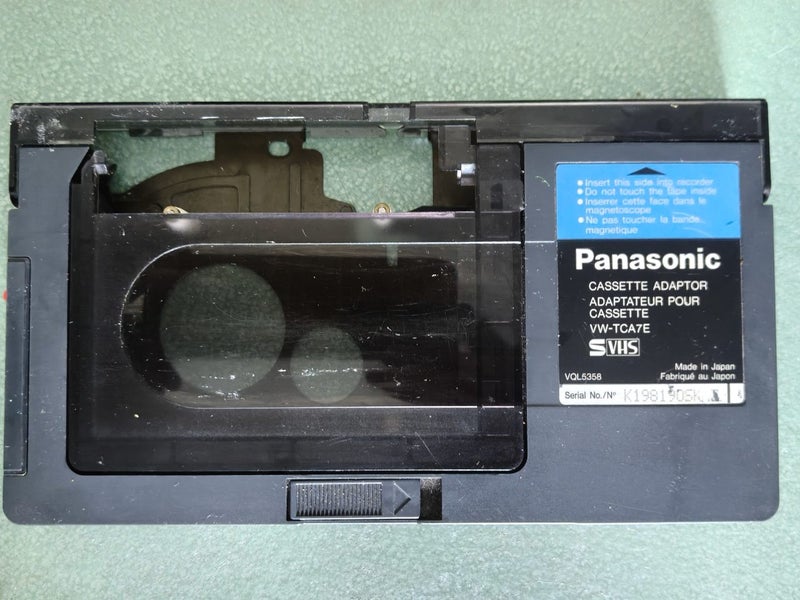 Vintage Panasonic VHS-C to VHS Converter Carousel 1