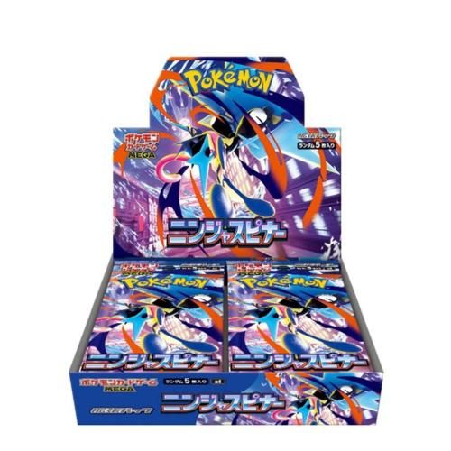 POKEMON TCG MEGA Ninja Spinner M4 Booster Box - Japanese Version Each Box Carousel 1