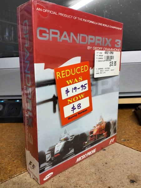 Grandprix 3 Microprose - PC Big Box Game - SEALED Carousel 1