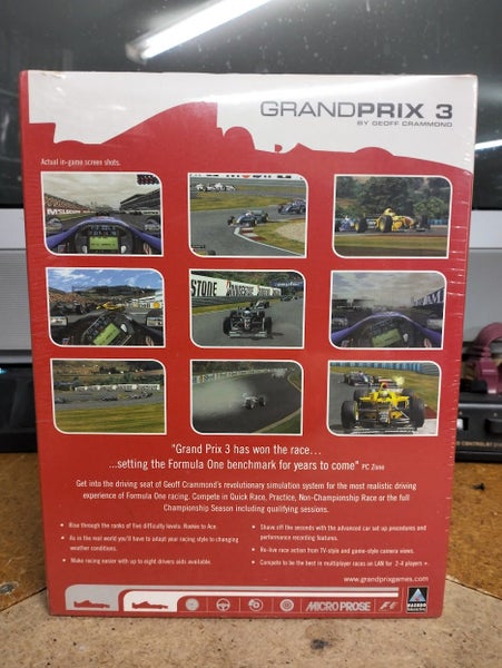 Grandprix 3 Microprose - PC Big Box Game - SEALED Carousel 2
