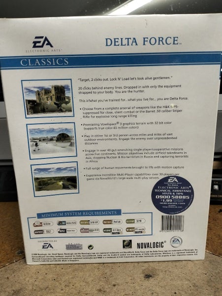 Delta Force - EA Classics - PC Big Box - Sealed Carousel 2