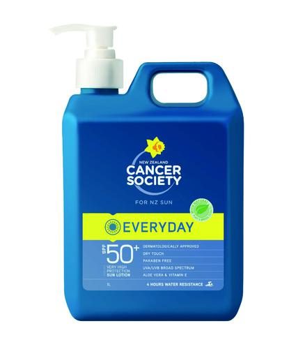 Cancer Society EveryDay Sunscreen Lotion SPF50+ 1000ml Carousel 1