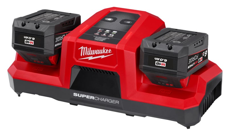 Milwaukee M18 Dual Bay Super Charger Carousel 1