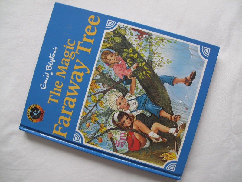 The Magic Faraway Tree by Enid Blyton - Large Vintage Hardcover Book :) Carousel 1