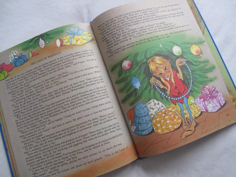 The Magic Faraway Tree by Enid Blyton - Large Vintage Hardcover Book :) Carousel 9