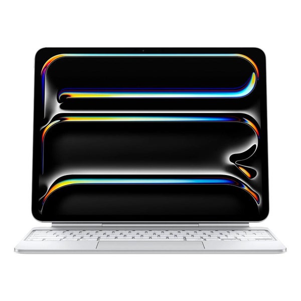 Apple iPad Pro 13-inch M4 Magic Keyboard MWR43ZA/A - White Carousel 1