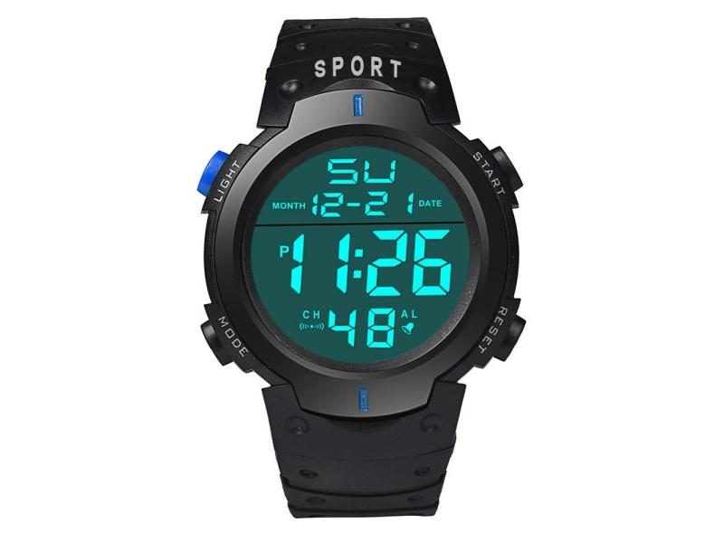 Men's Multi-Functional Digital Sport Watch For Fitness Athletes Carousel 1
