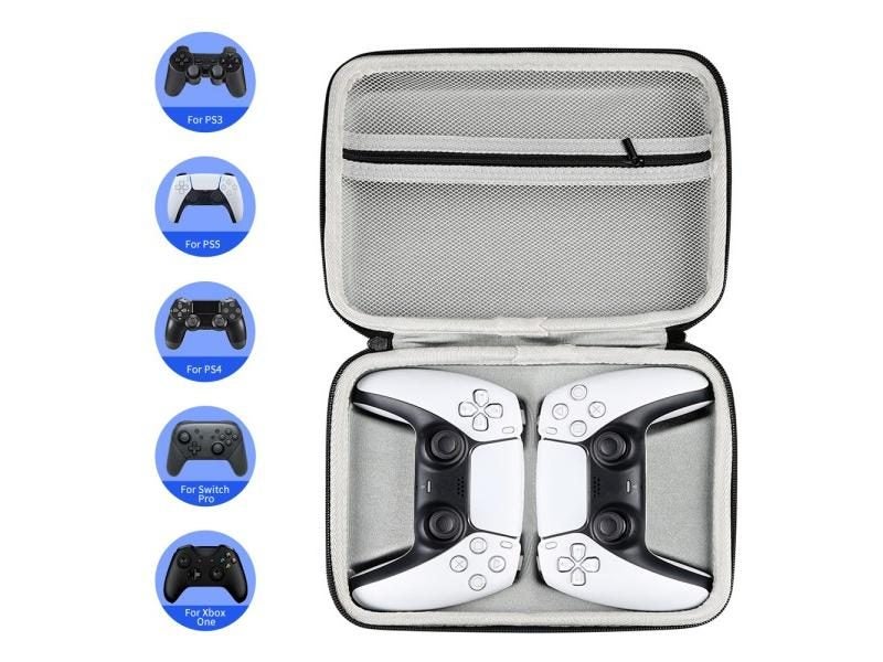 Portable Shockproof Storage Case For PS5/PS4/PS3/Xbox Controllers Carousel 2