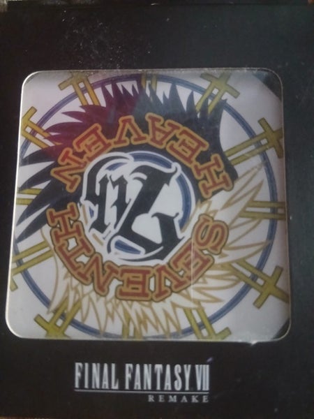 Final Fantasy 7 Remake PS4 + 7th Heaven Coasters Carousel 2