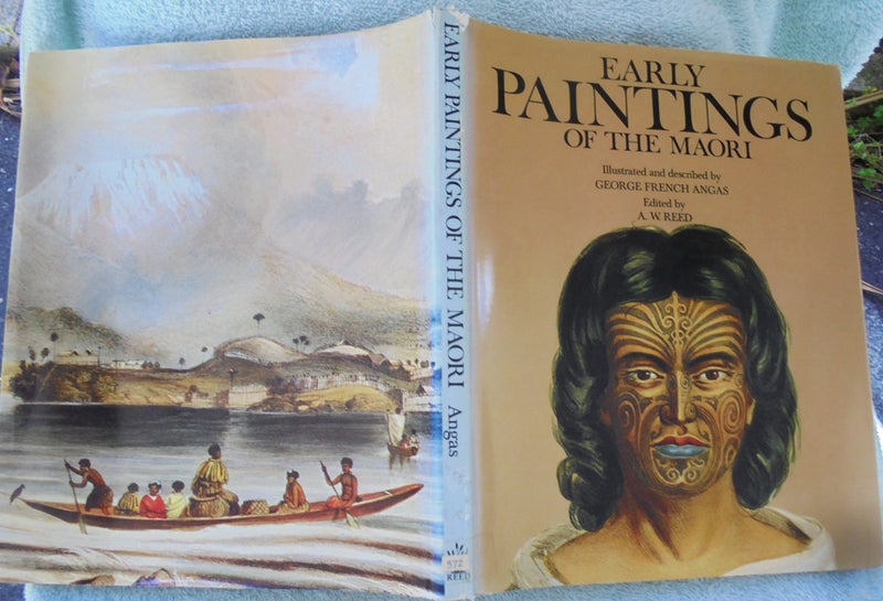 'EARLY PAINTINGS OF THE MAORI'- Angas- 1979- 1st.- 90pp (Uncommon) Carousel 1