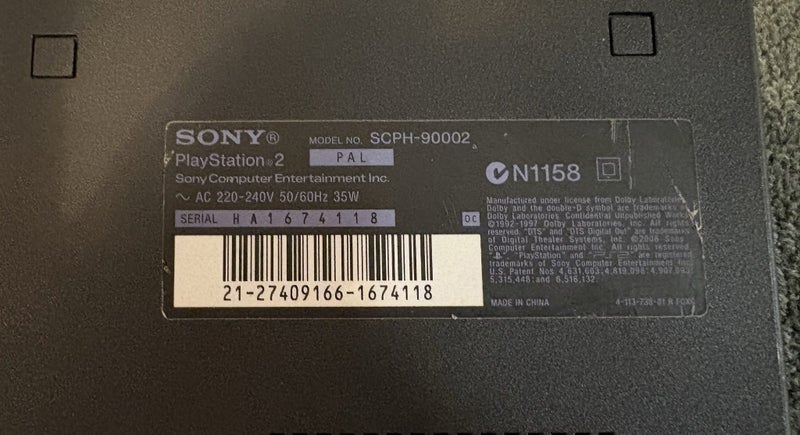 Faulty PS2 SCPH-90002 Carousel 3