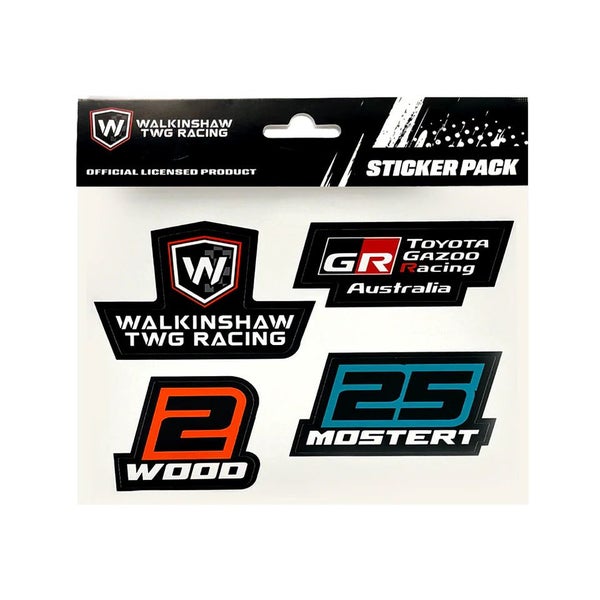 Walkinshaw TWG Racing Team Sticker Pack Carousel 1