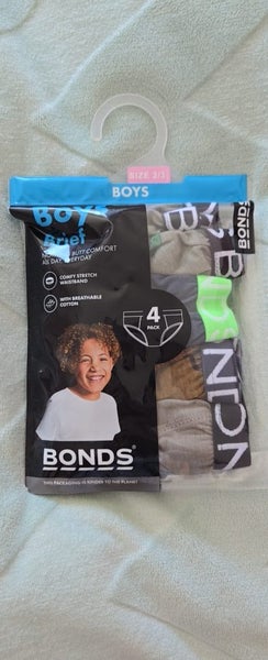 Bonds boys briefs 4 pack size 2/3 Carousel 1