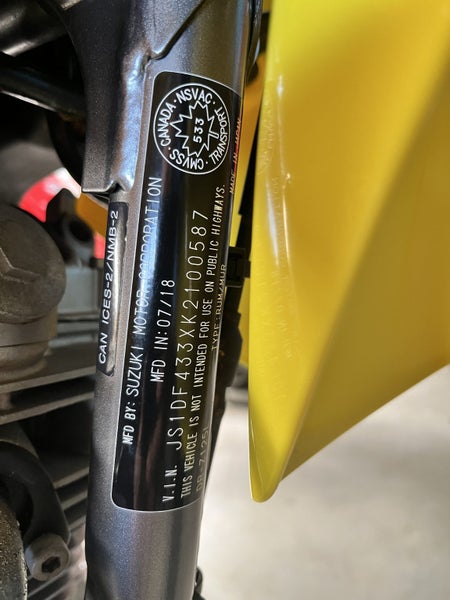 Suzuki DRZ125L 2018