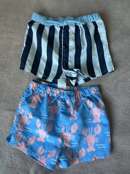 2 x Cotton on Baby swim shorts 6-12 months Carousel 1