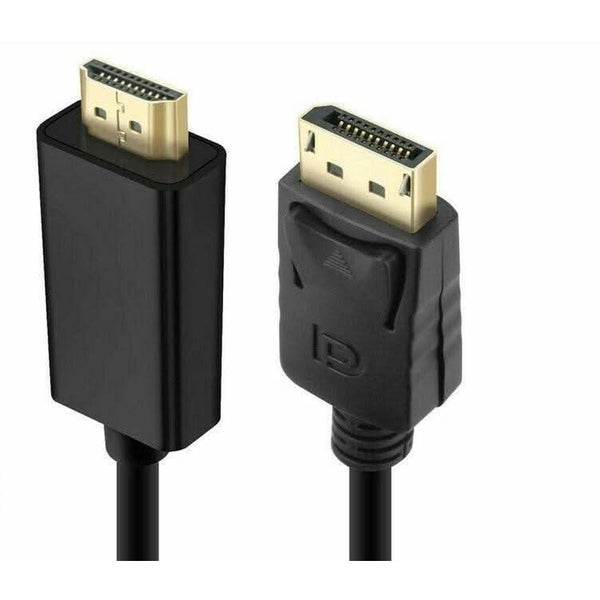 Display Port Male to HDMI Male Cable | 4K UltraHD Carousel 2