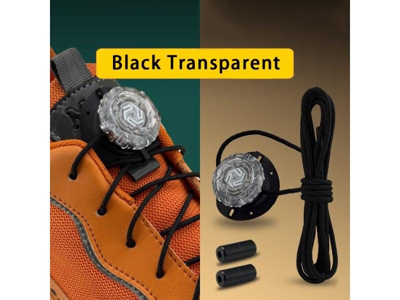Automatic Rotating Buckle Shoelaces For Kids Adults 1/2 Pair Options Carousel 1
